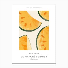 Cantaloupe Le Marche Fermier Poster 3 Lienzos