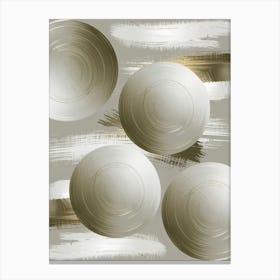 Abstract Circles 2 Canvas Print