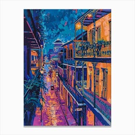 French Quarter Painting 2 Canvas Print