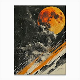 space moon Canvas Print