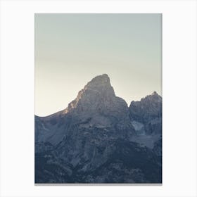 Gradient Mountain Canvas Print