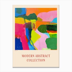 Modern Abstract Collection Poster 24 Canvas Print