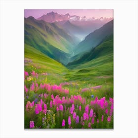 Kazakhstan Mountains Canvas Print