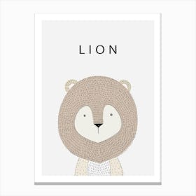 Lion O Canvas Print