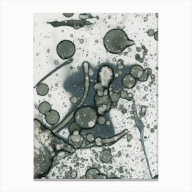 Japanese Abstract Stain Art 1 Canvas Print