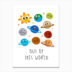 Out Of This World Canvas Print