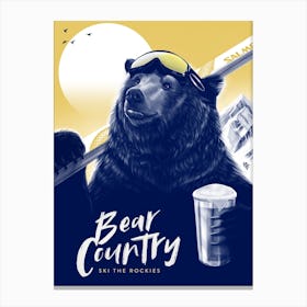 Bear Country Canvas Print