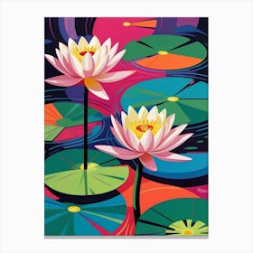 Water Lilies Canvas Print