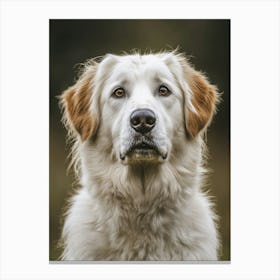 Golden Retriever. Generated AI. Art Print 1 Canvas Print