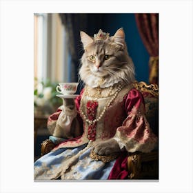 Cat In Costume 1 Canvas Print