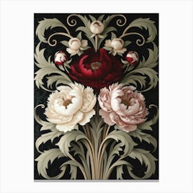 Peonies 17 Canvas Print