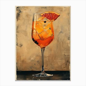 Aperol Spritz Art Print 213 Canvas Print