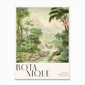 Botanique Fantasy Gardens Of The World 63 Canvas Print