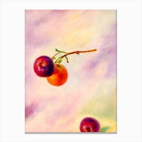 Cherry 3 Fruit Canvas Print