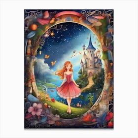 Fairytale Princess 5 Canvas Print