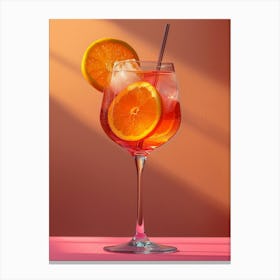 Aperol Spritz Art Print 118 Canvas Print