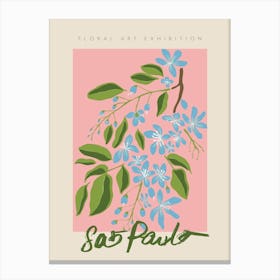 São Paulo Floral Exhibition Canvas Print