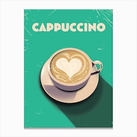 Cappuccino Canvas Print