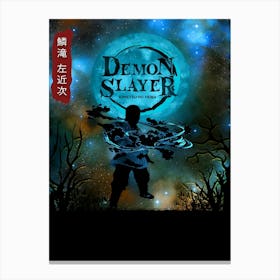 Sakonji Urokodaki Demon Slayer 2 Canvas Print