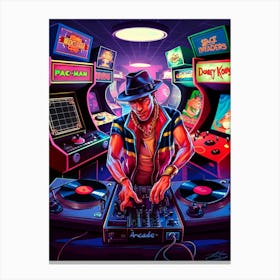 Dj Dj 10 Canvas Print