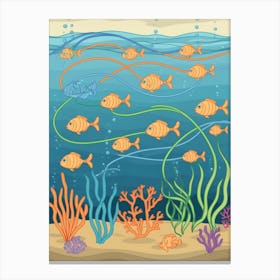 Under The Sea 2 Canvas Print