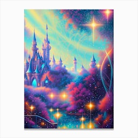 Cinderella'S Castle 7 Canvas Print