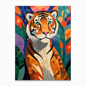 Tiger In The Jungle 2 Canvas Print