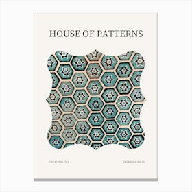 Tile Pattern Poster 2 Canvas Print