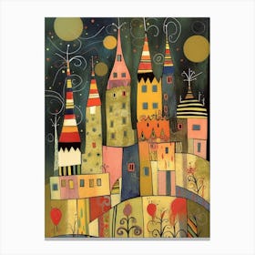 Castles In The Sky Canvas Print