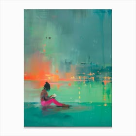 'Reading' Canvas Print