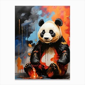 Panda Bear 3 Canvas Print