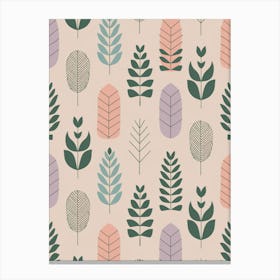 Leaf Pattern Canvas Print