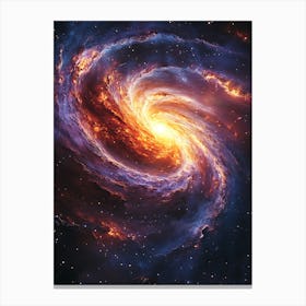 Spiral Galaxy Canvas Print