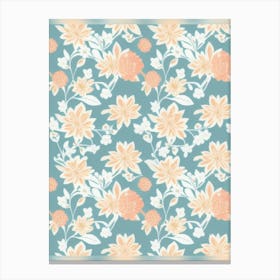 Floral Pattern 11 Canvas Print