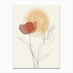 Poppies 101 Canvas Print