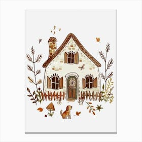 Autumn House 2 Canvas Print