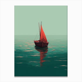 Sailboat Canvas Print