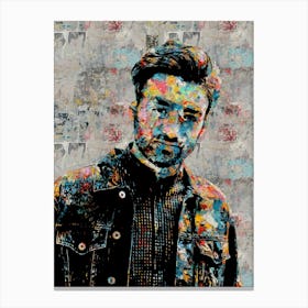 Oliver Heldens Abstract Canvas Print