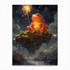 Frog Fairy Tail Canvas Print