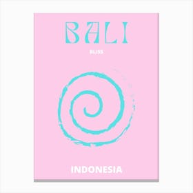 Bali Bliss Indonesia Canvas Print