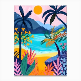 Tropical Beach 1 Toile