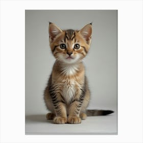 Kitten Portrait Canvas Print