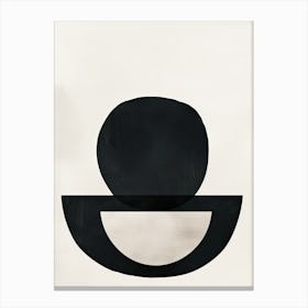 Lom Stone Park Bauhaus Minimalist Canvas Print