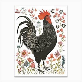 Rooster Canvas Print