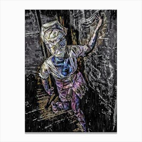 Scary Silent Hill Videogame Canvas Print