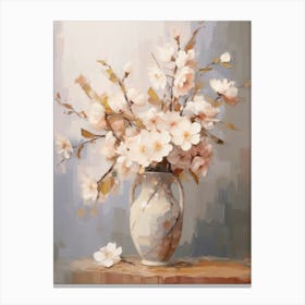 Lilac Flower Still Life Painting 4 Dreamy Canvas Print