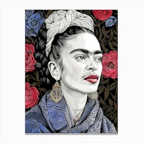 Frida Kahlo 2 Canvas Print