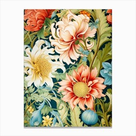 Floral Pattern 109 Canvas Print