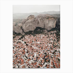 Meteora Village Canvas Print