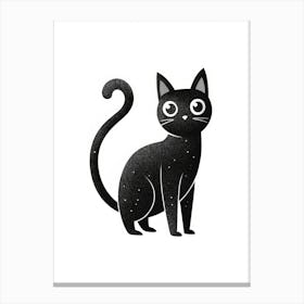 Black Cat 11 Canvas Print